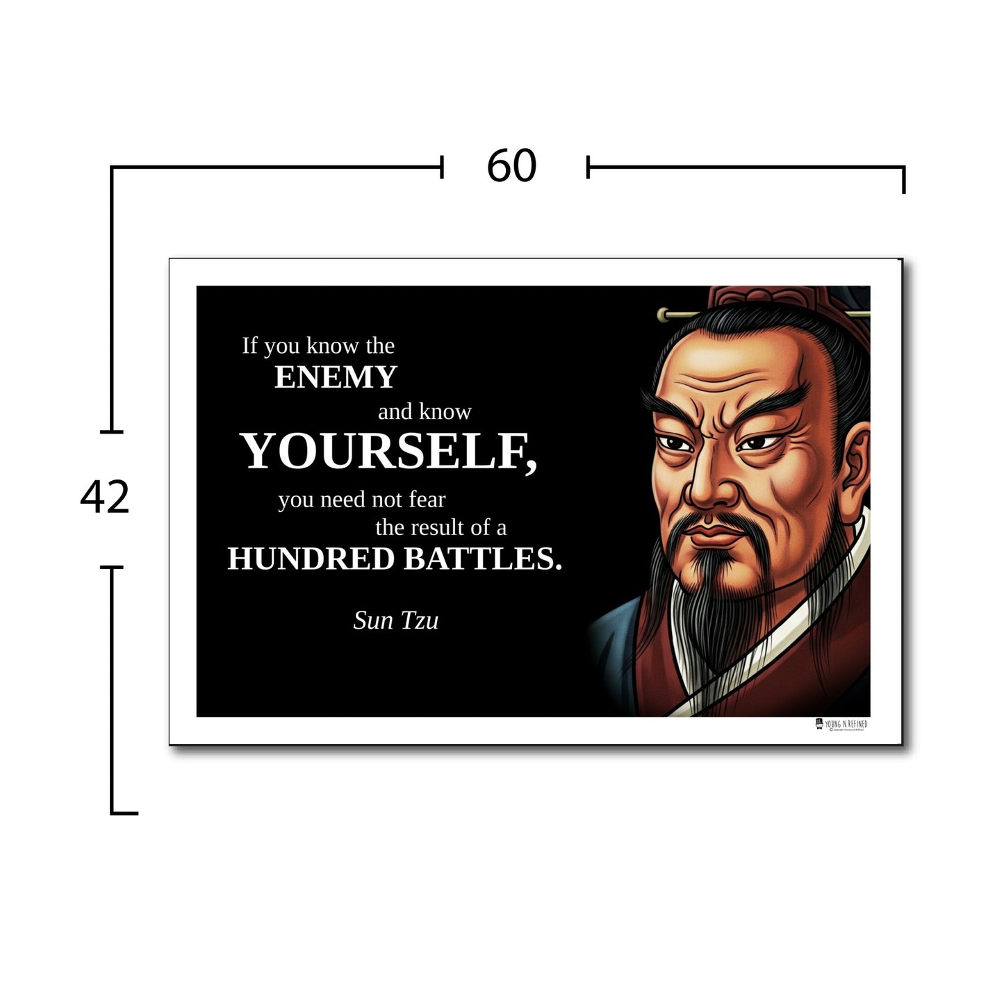 Aristotle Inspirational Quote Poster - Young N Refined