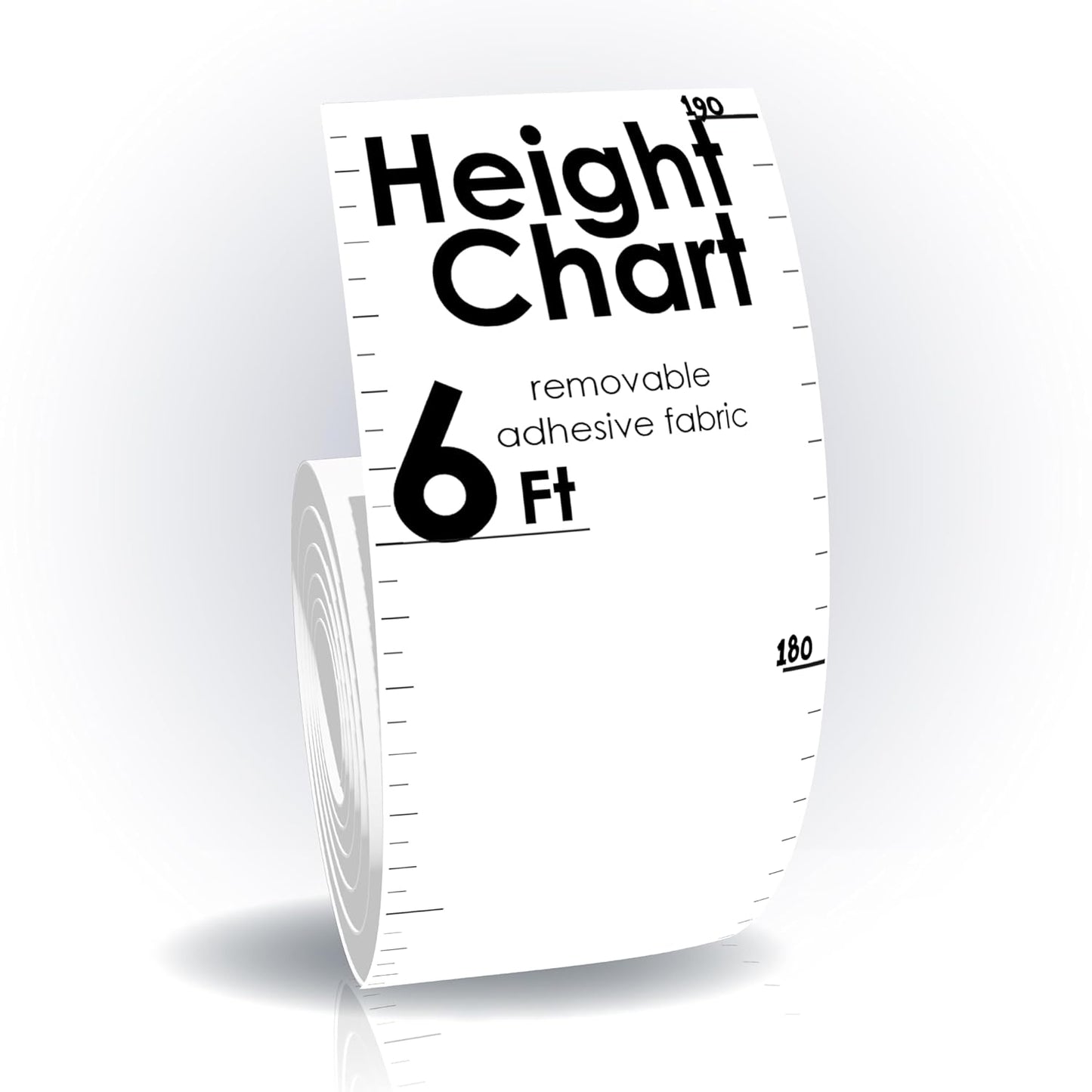 Growth Height Chart Kids Room Décor Reusable Decal (Bean Stalk)