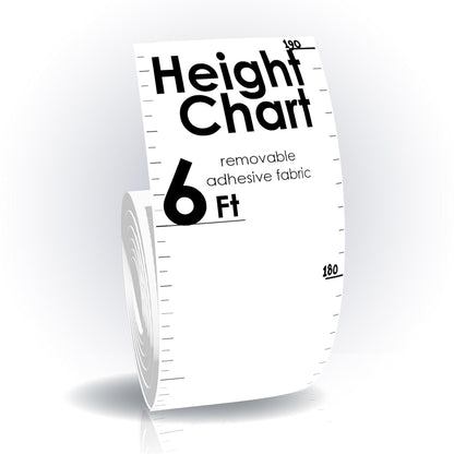 Growth Height Chart Kids Room Décor Reusable Decal (Bean Stalk)