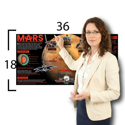 Mars Educational Classroom Poster Young N Refined