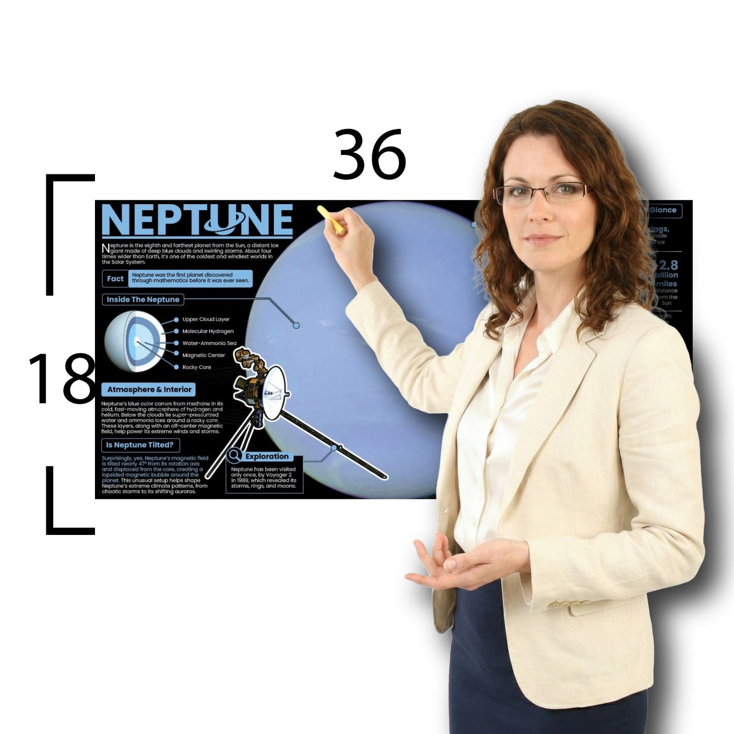 Neptune Educational Classroom Poster Young N Refined