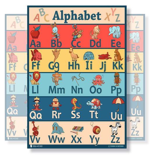 Alphabet ABC Educational Classroom Poster