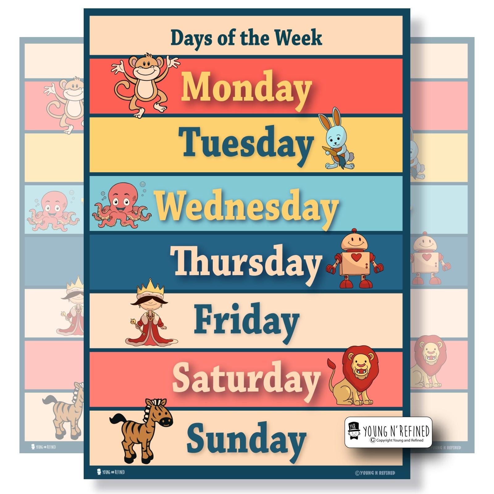 Days of the Week Poster Main