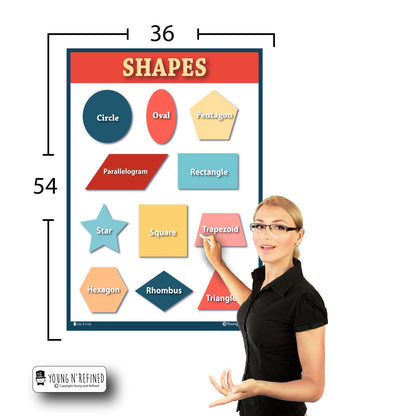 Shapes 36x54 Size