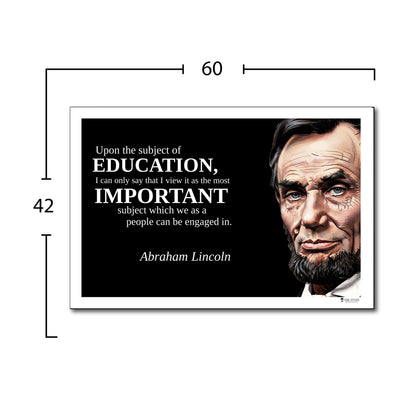 Abraham Lincoln Inspirational Quote Wall Art