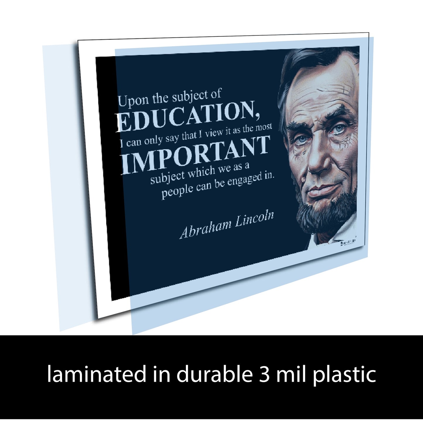 Abraham Lincoln Inspirational Quote Wall Art