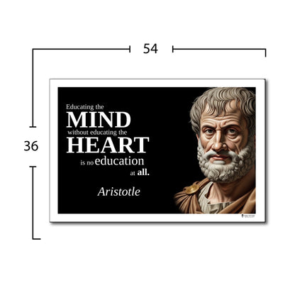 Aristotle Inspirational Quote Poster - Young N Refined