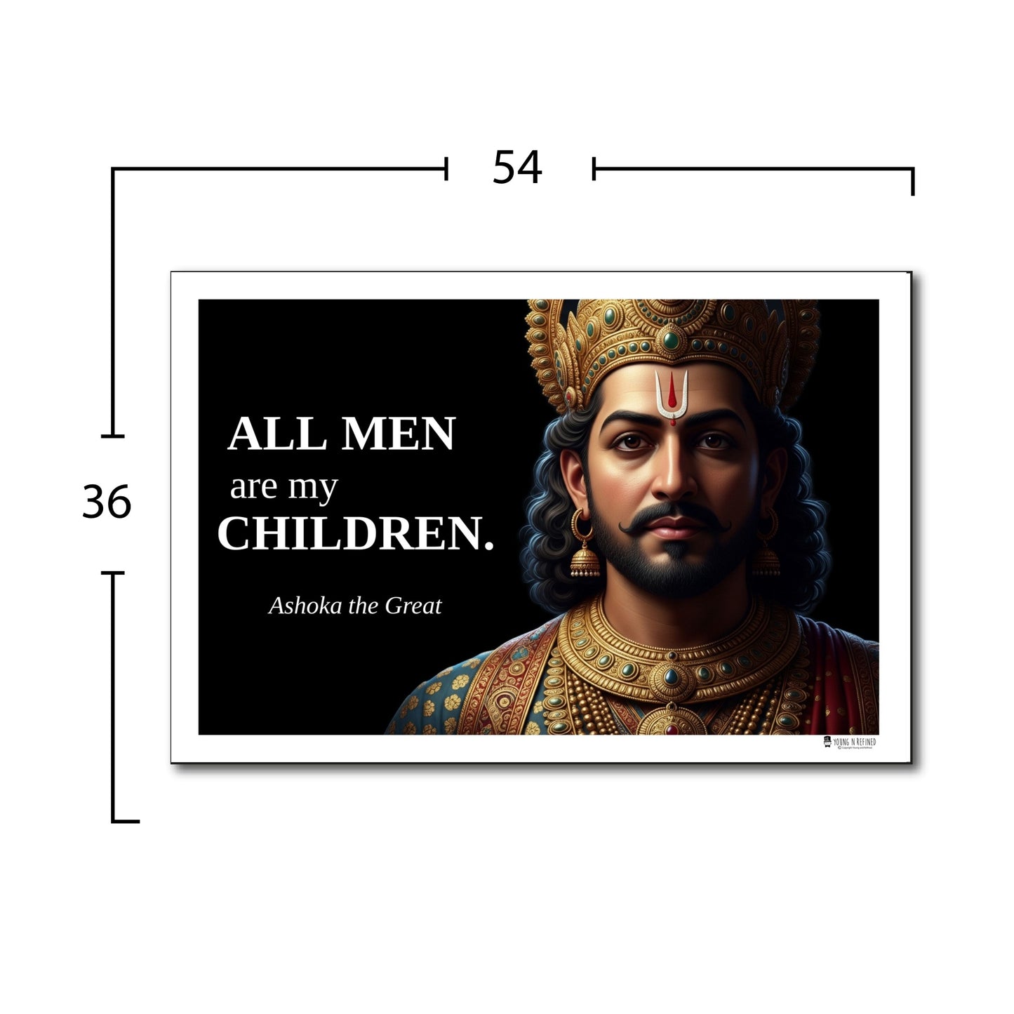 Aristotle Inspirational Quote Poster - Young N Refined