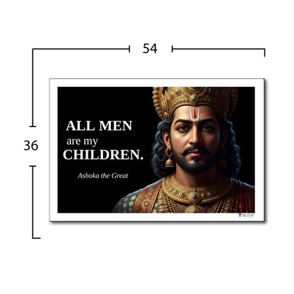 Augustus Caesar Inspirational Quote Poster - Young N Refined