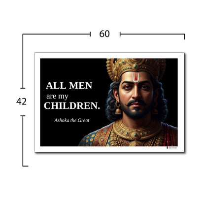Augustus Caesar Inspirational Quote Poster - Young N Refined