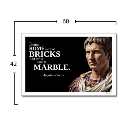Ashoka the Great Inspirational Quote Poster - Young N Refined