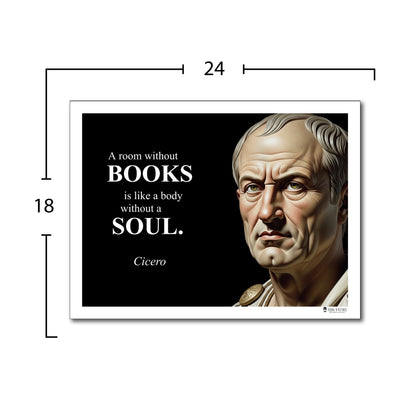Cicero Inspirational Quote Poster - Young N Refined