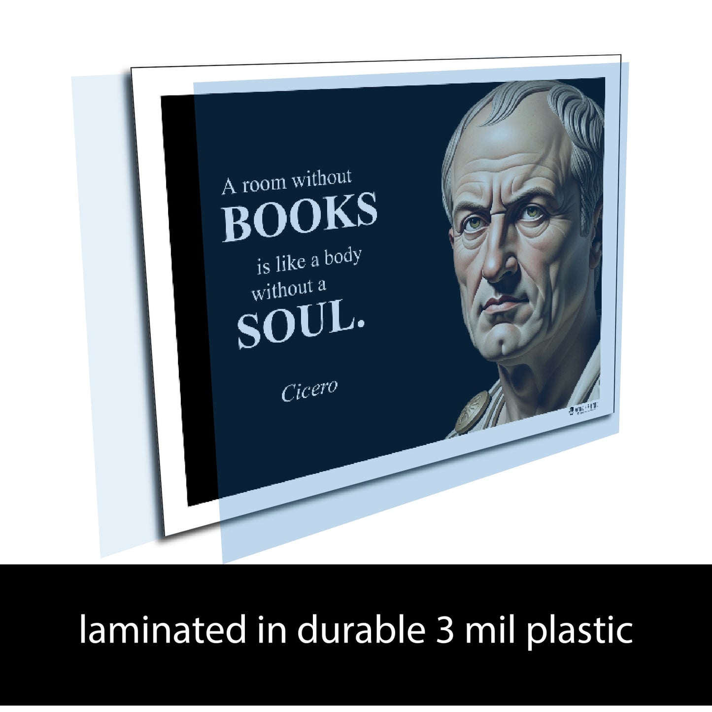 Cicero Inspirational Quote Poster - Young N Refined