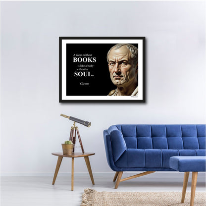 Cicero Inspirational Quote Poster - Young N Refined
