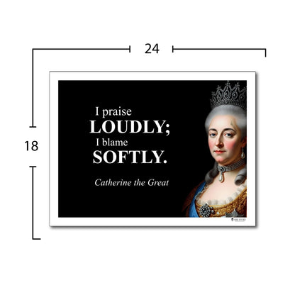 Catherine the Great Inspirational Quote Wall Art