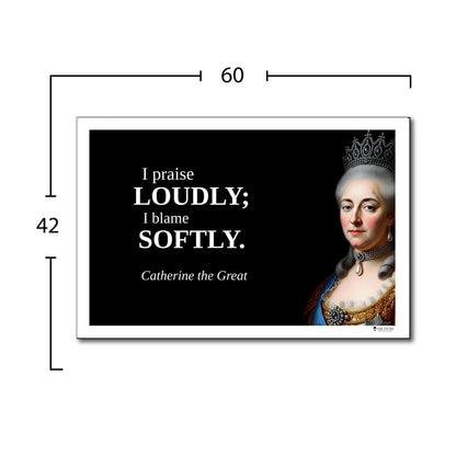 Catherine the Great Inspirational Quote Wall Art