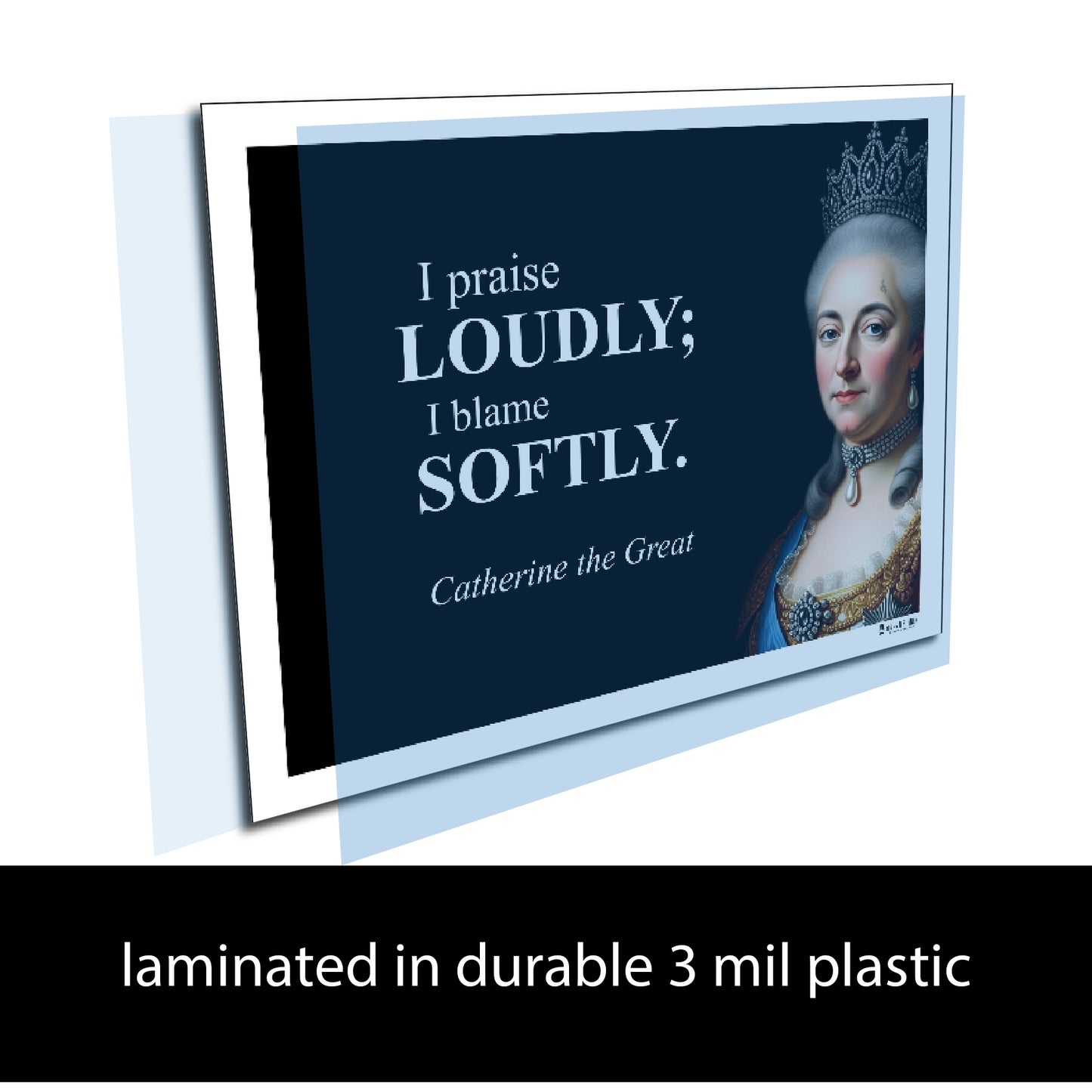 Catherine the Great Inspirational Quote Wall Art