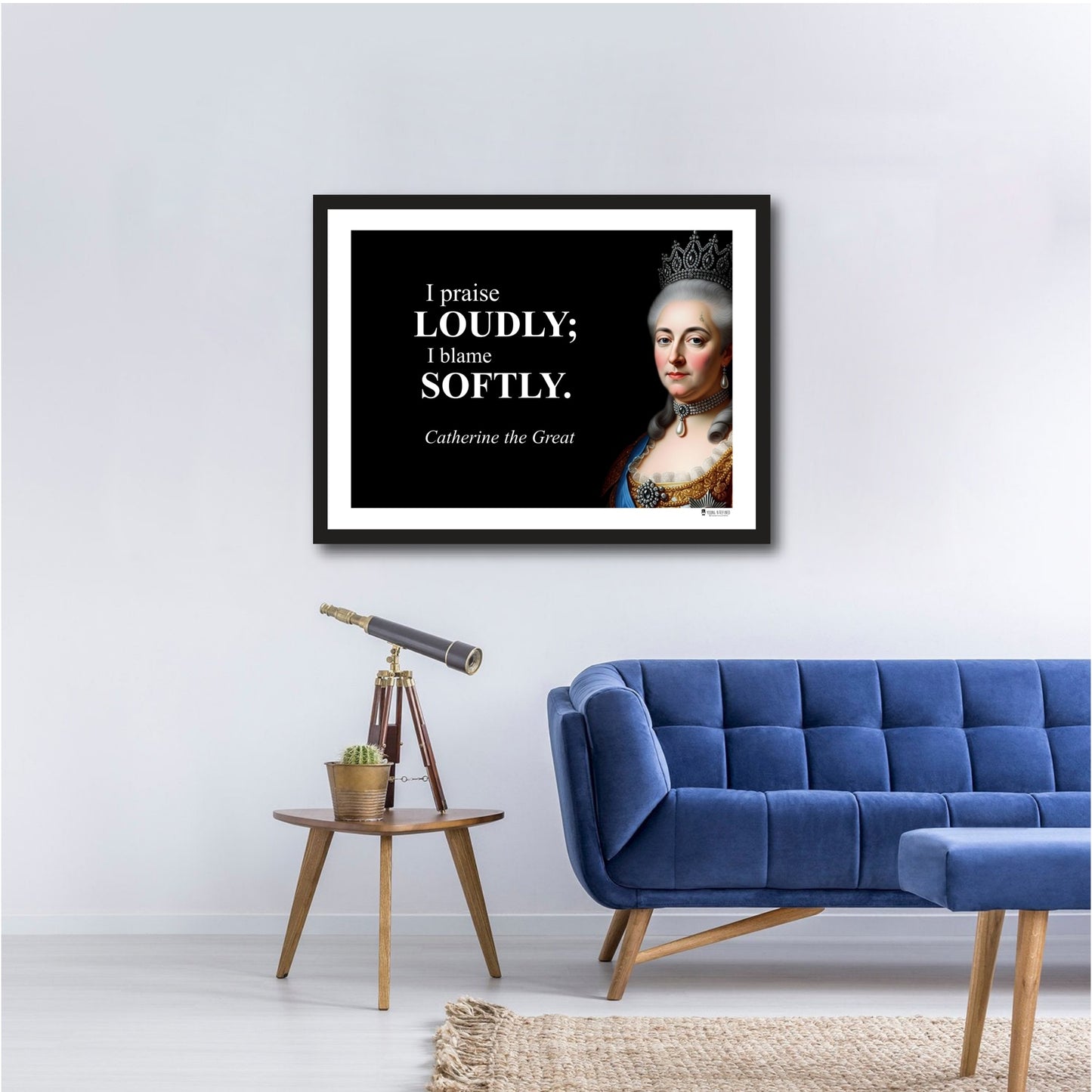 Catherine the Great Inspirational Quote Wall Art