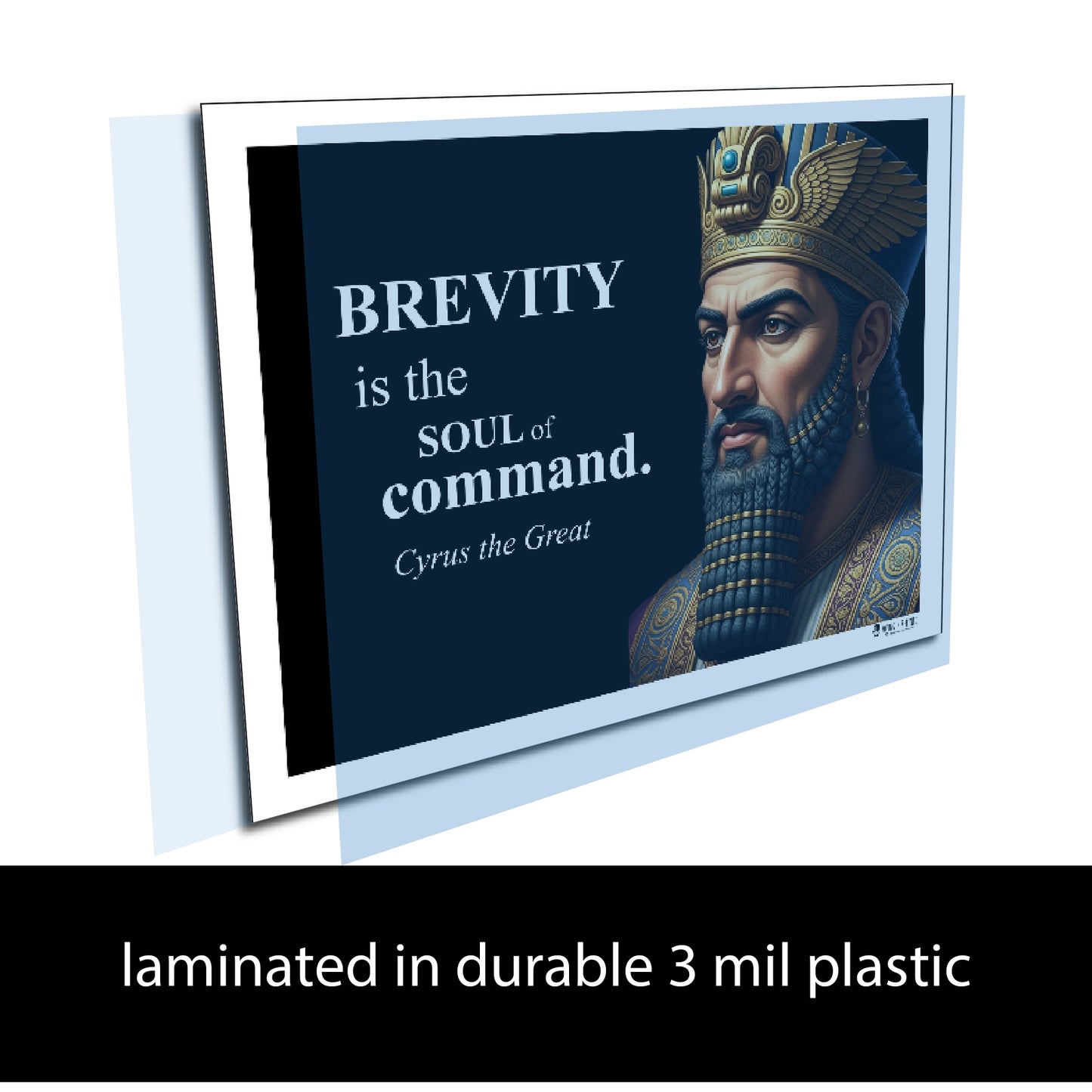 Cyrus the Great Inspirational Quote Poster - Young N Refined