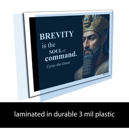 Cyrus the Great Inspirational Quote Poster - Young N Refined