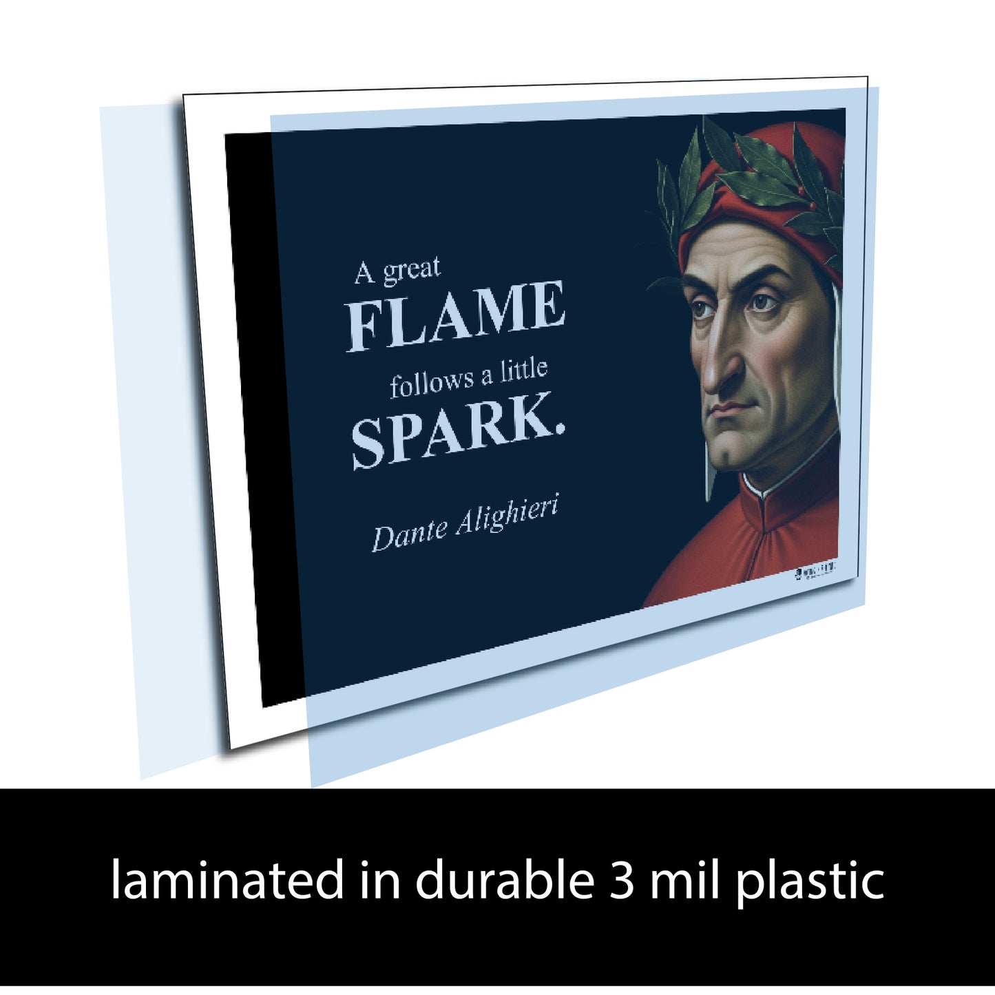 Dante Alighieri Inspirational Quote Wall Art