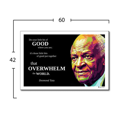Desmond Tutu Inspirational Quote Poster - Young N Refined