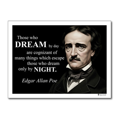 Edgar Allan Poe Inspirational Quote Wall Art