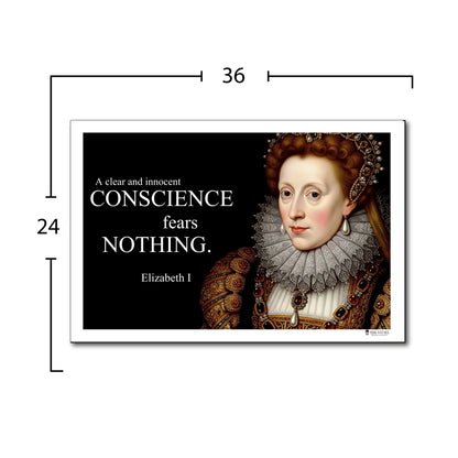 Elizabeth I Inspirational Quote Wall Art