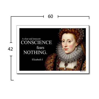 Elizabeth I Inspirational Quote Wall Art