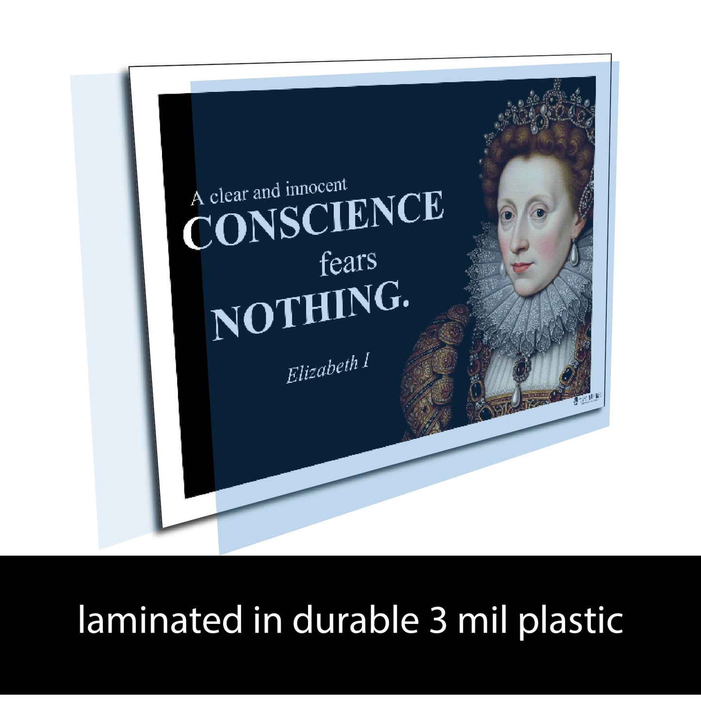 Elizabeth I Inspirational Quote Wall Art