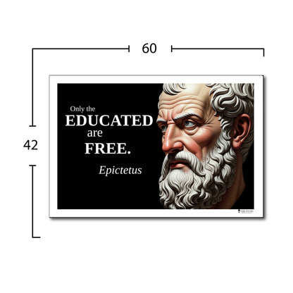Aristotle Inspirational Quote Poster - Young N Refined