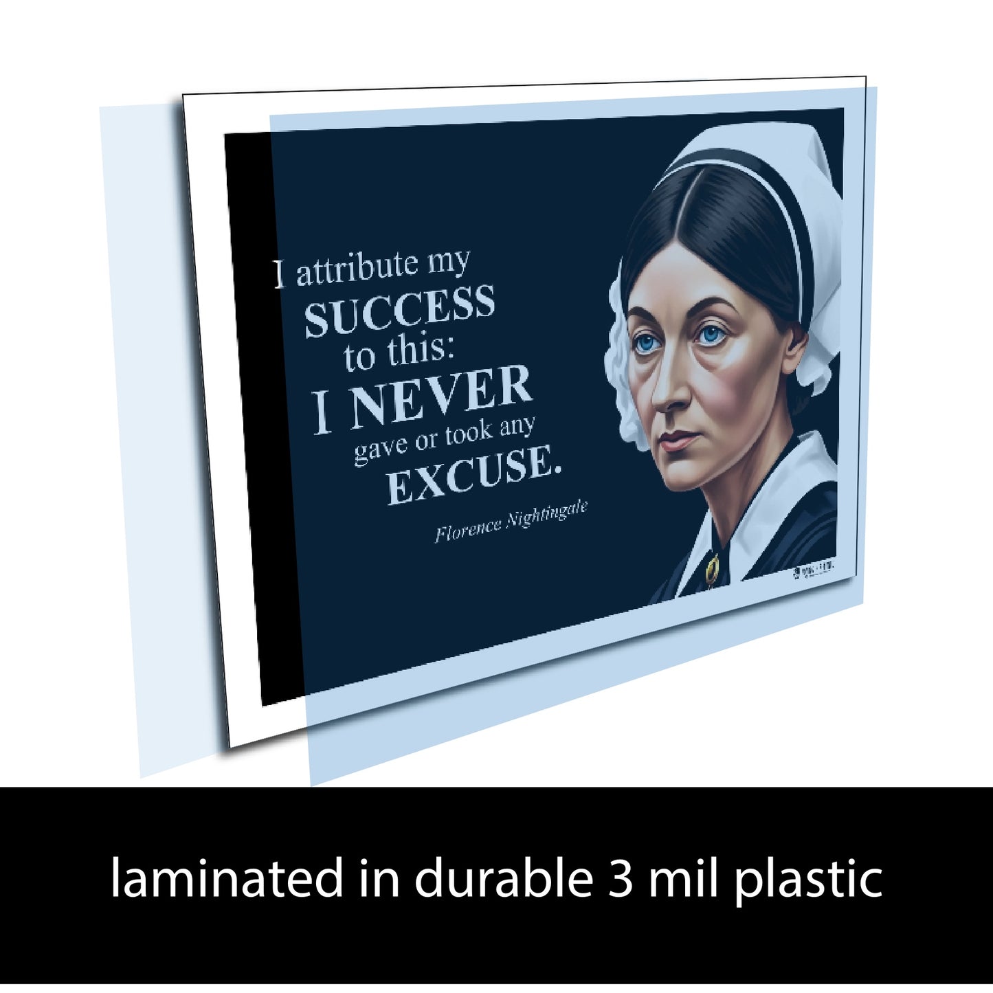 Florence Nightingale Inspirational Quote Poster - Young N Refined