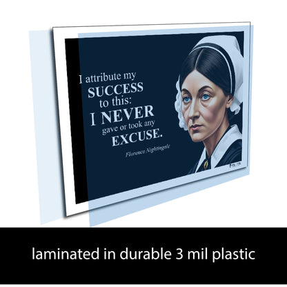 Florence Nightingale Inspirational Quote Poster - Young N Refined