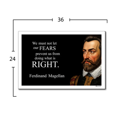 Ferdinand Magellan Inspirational Quote Wall Art