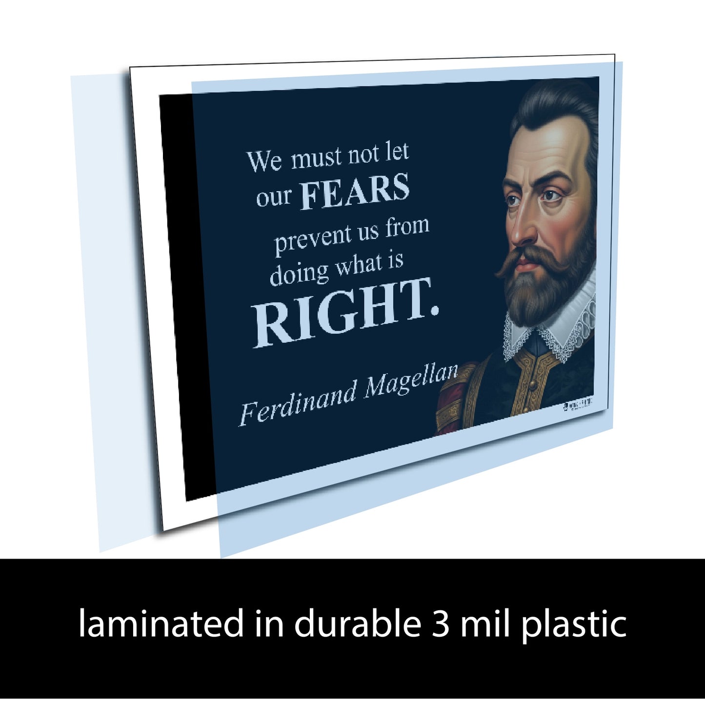 Ferdinand Magellan Inspirational Quote Wall Art
