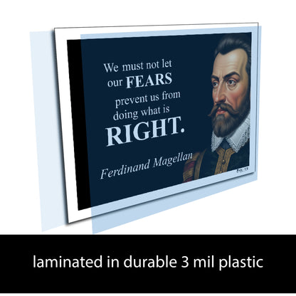 Ferdinand Magellan Inspirational Quote Wall Art