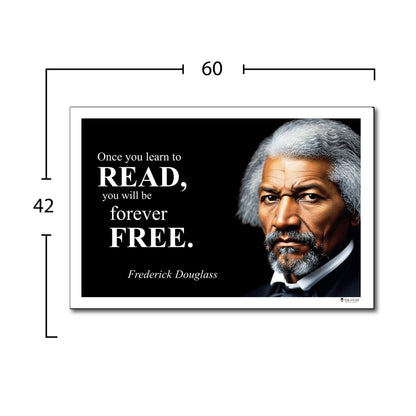 Frederick Douglass Inspirational Quote Poster - Young N Refined