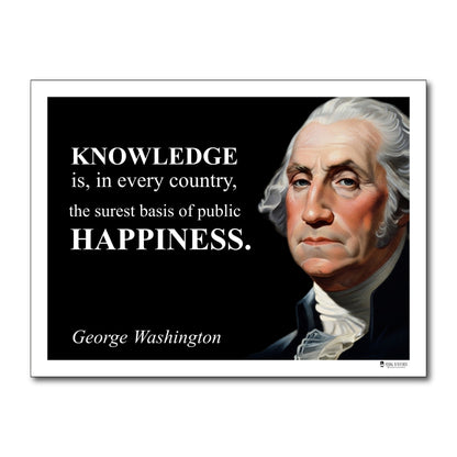 George Washington Inspirational Quote Wall Art