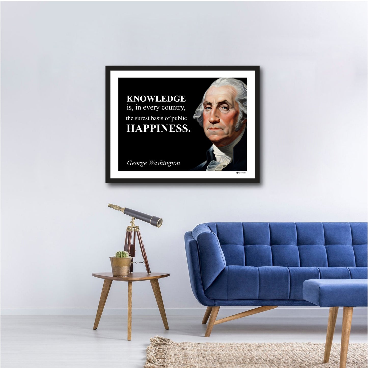 George Washington Inspirational Quote Wall Art