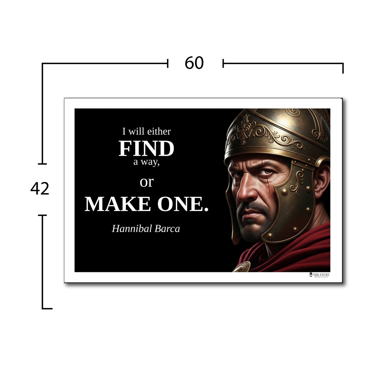 Aristotle Inspirational Quote Poster - Young N Refined