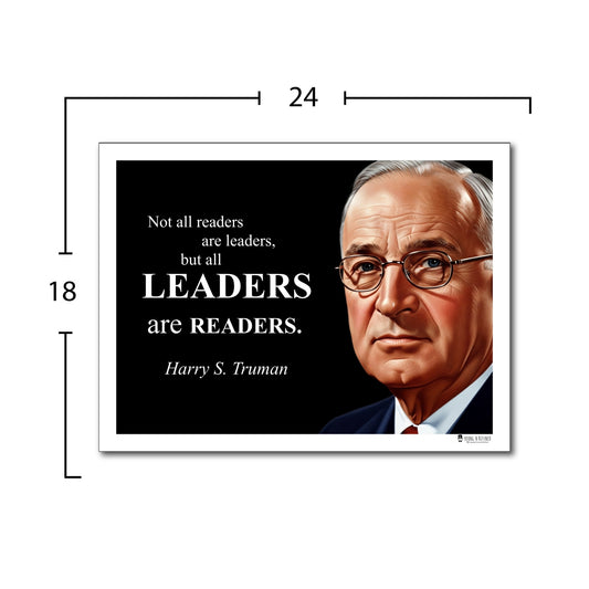 Harry S. Truman Inspirational Quote Wall Art