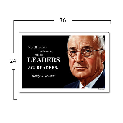 Harry S. Truman Inspirational Quote Wall Art