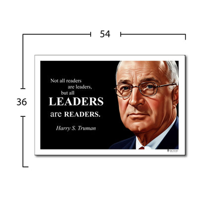 Harry S. Truman Inspirational Quote Wall Art