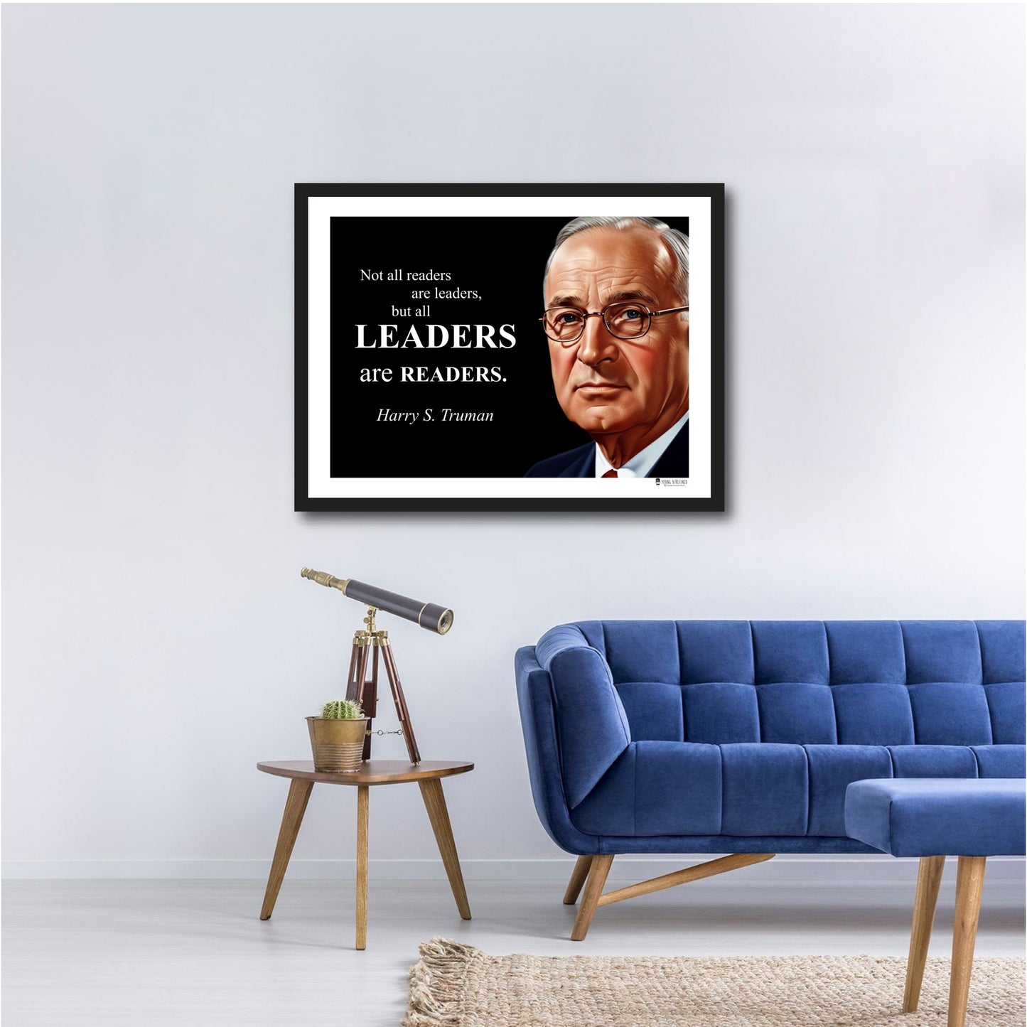 Harry S. Truman Inspirational Quote Wall Art