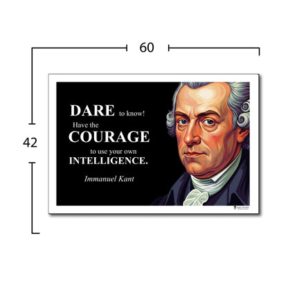 Immanuel Kant Inspirational Quote Wall Art