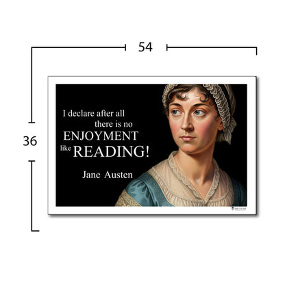 Jane Austen Inspirational Quote Wall Art
