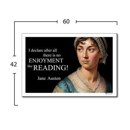Jane Austen Inspirational Quote Wall Art