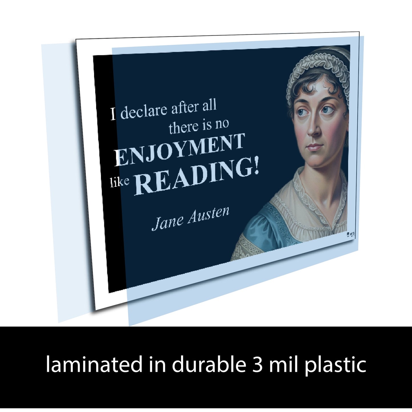 Jane Austen Inspirational Quote Wall Art