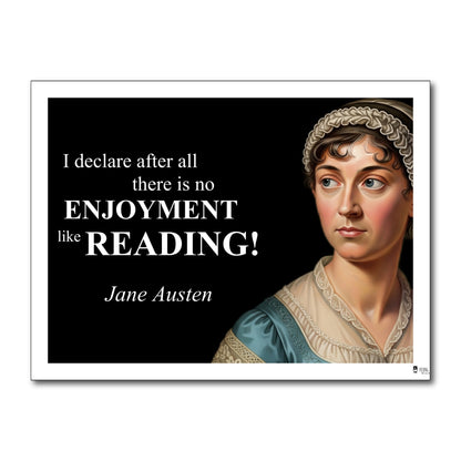 Jane Austen Inspirational Quote Wall Art