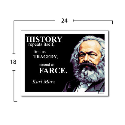 Karl Marx Inspirational Quote Wall Art